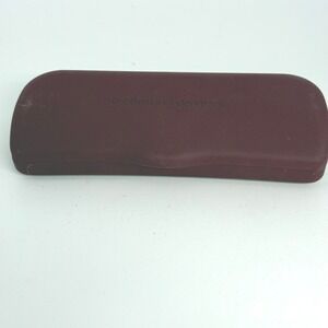 Prodesign‎ Denmark Eyewear Architects Burgundy Hard Clam Shell Eyeglass Case 2